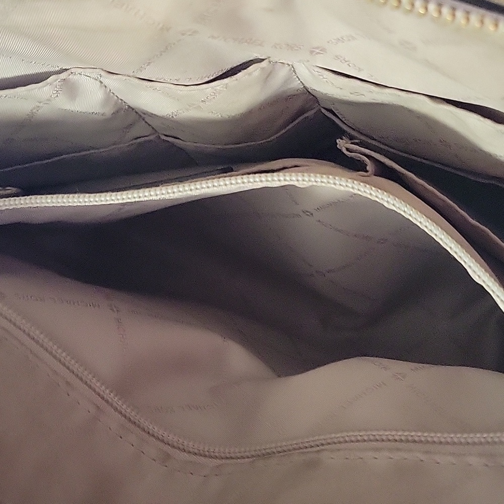 Michael Kors Metallic Gold Tote Bag - Picture 11 of 12